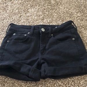Black American Eagle shorts